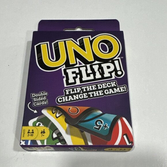 New Uno Flip Card Game D24 - Picture 1 of 2